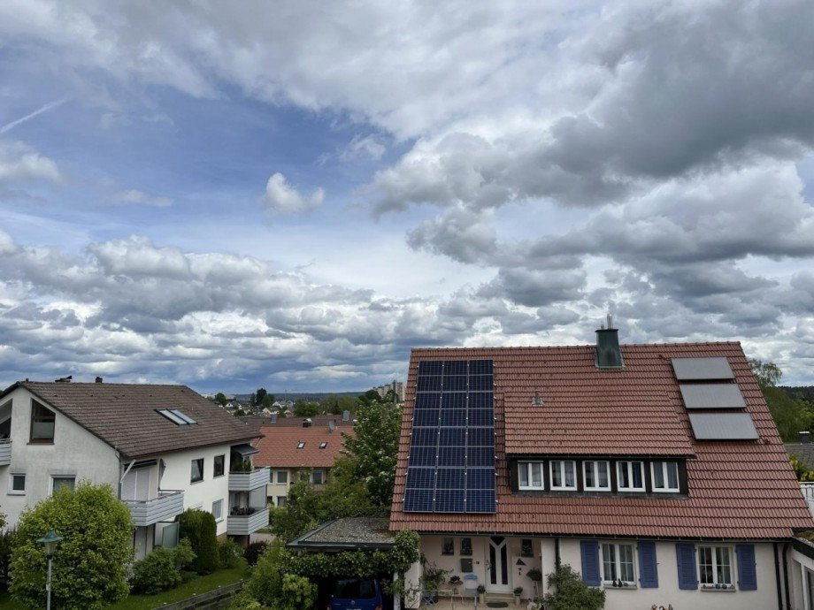 Aussicht vom Balkon Wohnung Freudenstadt