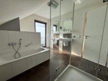 Bad Obergeschoss Nat�rlich wohnen mit Weitblick - modernes Holzhaus in ruhiger Lage