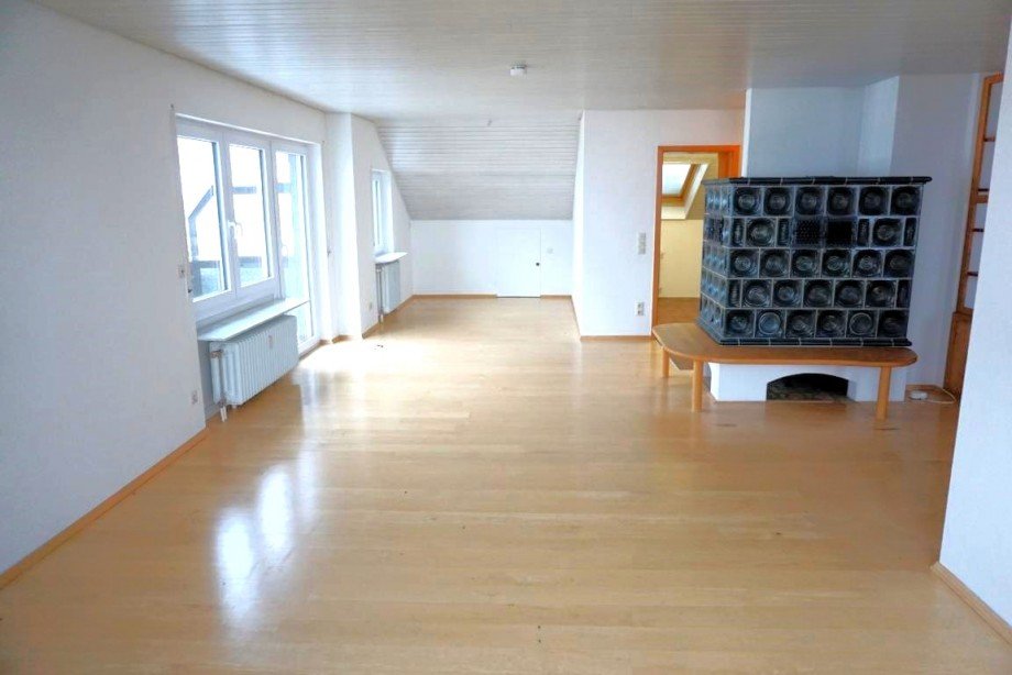 Wohnzimmer Dachgeschosswohnung Freudenstadt
