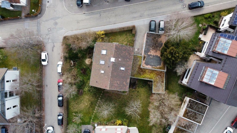Vogelperspektive Mehrfamilienhaus Freudenstadt