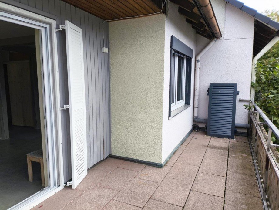 OG Balkon mit Zugang Wohnzimmer Reihenendhaus Baiersbronn