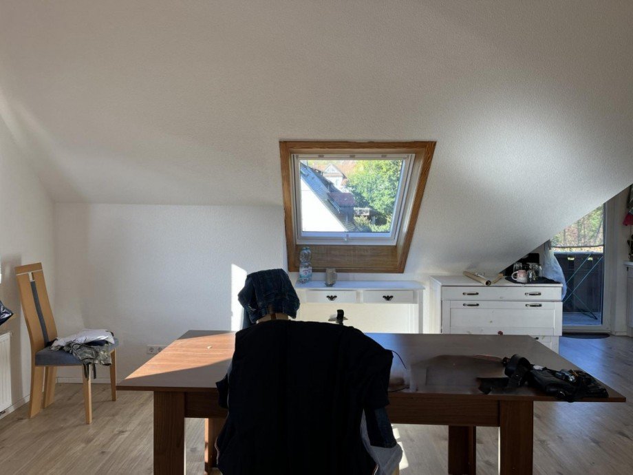 Wohn- und Esszimmer Dachgeschosswohnung Freudenstadt