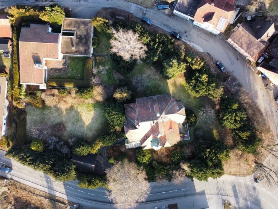 Draufsicht Einfamilienhaus Dornstetten