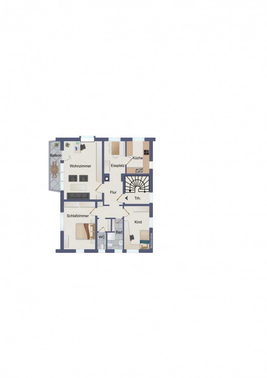 Obergeschoss Mehrfamilienhaus Freudenstadt