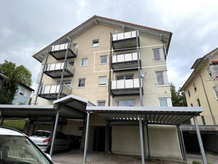 Hausansicht Etagenwohnung Dornstetten
