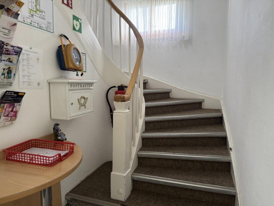 Treppenhaus EG- Haus 1 Renditeobjekt Freudenstadt