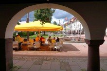 Blick auf den Marktplatz Ladenlokal mit viel Schaufensterfl�che direkt am Marktplatz von Freudenstadt